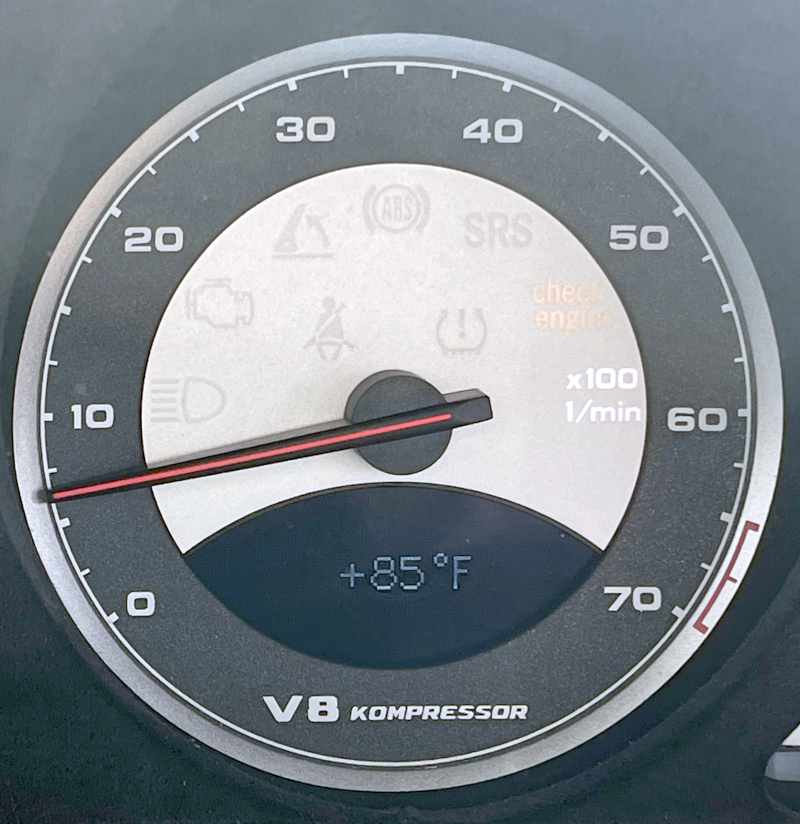 Display with no gear shown