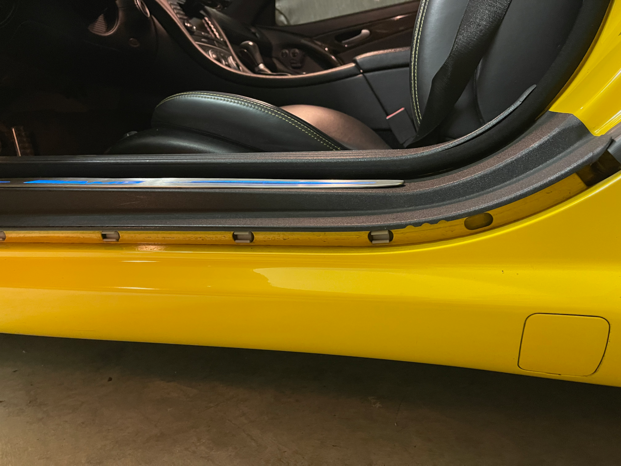 Missing seal under door